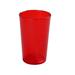 YancoMelamine Plasticware 32 oz. Plastic Drinking Glass Plastic in Red | 6.5 H x 4 W in | Wayfair PT-032R