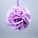 The Party Aisle™ Pomander Kissing Ball Rose Flower Silk in Blue/Indigo | 10" H x 10" W x 10" D | Wayfair 7219B664AAAA499AAF6AB283DA7CEB57