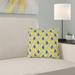 Latitude Run® Avicia Throw Pillow Polyester/Polyfill blend in Blue/Yellow | 20 H x 20 W x 3 D in | Wayfair 18A0CFB761574B97A73D8CF83315D999