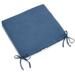 Charlton Home® Indoor Outdoor Chair Cushion Polyester in Blue | 3 H x 20 W in | Wayfair 4DD11C9ACF4C4384A29521A523E1BF1A