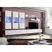 Orren Ellis Nardi Floating Entertainment Center for TVs up to 88" Wood in White | Wayfair 1A0E7B6CD48D47568DFECC30CA333724