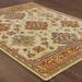 Brown/Orange 94.49 x 0.31 in Area Rug - Charlton Home® Larmon Oriental Orange/Brown Area Rug Nylon/Polypropylene | 94.49 W x 0.31 D in | Wayfair