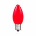 Novelty Lights 7 Watt, C9 Incandescent Dimmable Light Bulb, E17/Intermediate Base, Ceramic | 3 H in | Wayfair C9-7C-RE