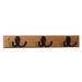 Winston Porter Tilghman Wall Mounted Coat Rack Wood/Metal in Brown | 2.25 H x 15 W x 1.75 D in | Wayfair 06695584B650426C87BECF084B46FB6D