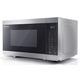 SHARP YC-MG81U-S 28 Litre 900W Digital Microwave with 1100W Grill, 11 power levels, ECO Mode, defrost function, LED cavity light - Silver