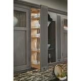 Rev-A-Shelf Wooden Pull Out Wall Filler w/Soft-Close Cabinet Organizer | 42 H x 3 W x 11.125 D in | Wayfair 432-WFBBSC42-3C