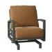Tropitone Lakeside Patio Chair w/ Cushions in Green/Brown | 42.5 H x 30 W x 32.5 D in | Wayfair 730525_WLD_Canvas Henna