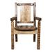 Loon Peak® Homestead Collection Lodge Pole Pine Chair Wood in Brown | 38 H x 28 W x 19 D in | Wayfair 394CE83C6DF14926B223F86E4B7FB9E7