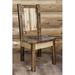 Loon Peak® Homestead Collection Lodge Pole Pine Side Chair Wood in Brown | 38 H x 19 W x 18 D in | Wayfair 7426A532BC7A4C92AB2AACEFEEFCC3F0