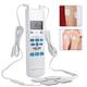 TENS Machine, 6 Massage Functions &10 Power Sintensity for Relieving Pain Electric Shoulder and Neck Massage Instrument,Adjustable Intensity Electric Massager Pads Massager