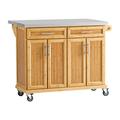 SoBuy® FKW69-N, Extendable Kitchen Storage Trolley Kitchen Cabinet Cupboard Sideboard Kitchen Island