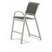 Red Barrel Studio® Holna 29" Patio Bar Stool in White | 46 H x 23.5 W x 29 D in | Wayfair 885A490ED7944EE89B4A469722EBBB29