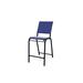 Telescope Casual Reliance Stacking Patio Dining Side Chair Sling in Black | 46 H x 21 W x 28 D in | Wayfair 8L9870D01