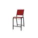 Telescope Casual Reliance Stacking Patio Dining Side Chair Sling in Black | 46 H x 21 W x 28 D in | Wayfair 8L9801D01