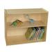 Wood Designs 2 Compartment Shelving Unit Wood in Brown/White | 29.06 H x 36 W x 15 D in | Wayfair 12930AJ