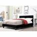 Latitude Run® Nitya Platform Bed Upholstered/Linen in Black | 39.375 H x 63.25 W x 86 D in | Wayfair 9ED8E8C0E1E64A8BBB017D55EBA07F17