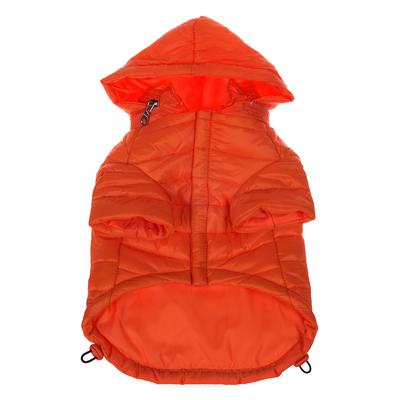 Pet Life Pet Jackets & Coats Orange - Orange Sporty Avalanche Adjustable Pet Coat