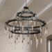 Stuyvesant 48" Wide Matte Gun Metal 36-Light 3-Tier Ring Chandelier