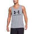 Under Armour Herren Sportstyle Logo Tank, sportliches Muskelshirt aus superweichem Stoff, ärmelloses Sportshirt mit loser Passform