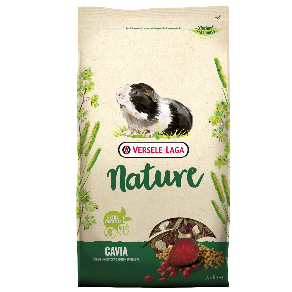 Versele-Laga Nature Cavia Mangime per porcellini d'India - 2,3 kg