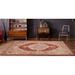 Red 63 x 0.37 in Area Rug - World Menagerie Hicklin Oriental Brick Area Rug Polypropylene | 63 W x 0.37 D in | Wayfair