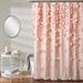 Riley Shower Curtain Blush 72X72 - Lush Decor 16T003639