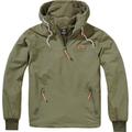 Brandit Luke Windbreaker Giacca, verde, dimensione 2XL