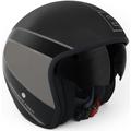 MOMO Raptor Casco jet nero opaco / Dark Silver, nero-grigio, dimensione 2XS