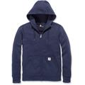 Carhartt Clarksburg Full Zip Felpa cappuccio donna, blu, dimensione S per donne