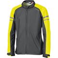 Held Rainstretch Rain Jacket, black-yellow, Size L