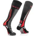 Acerbis MX Pro Socken, schwarz-rot, Größe 2XL