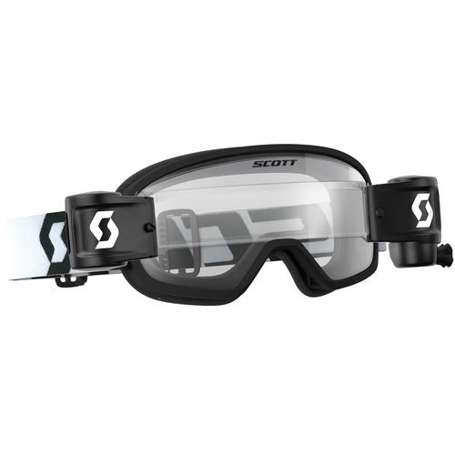 Scott Buzz MX Pro WFS Motocross Brille Klar, schwarz-weiss