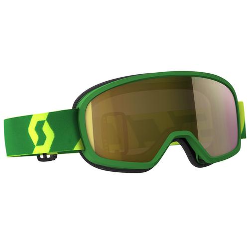 Scott Buzz MX Pro Motocross Kinderbrille, grün-gelb