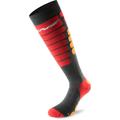 Lenz Skiing 5.0 Chaussettes, noir-rouge, taille 45 46 47