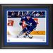 John Tavares Toronto Maple Leafs Framed Autographed 16" x 20" Blue Jersey Turning Photograph