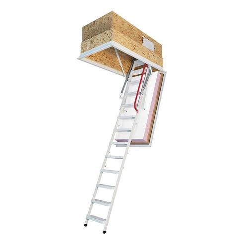 Wippro Dachbodentreppe Klimatec 160, U-Wert 0,21 W/(m²K), 120×70 cm, ohne Brandschutz