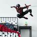 Room Mates Spider-Man Miles Morales Wall Decal Vinyl in Black/Gray/Red | 20.97 H x 41.41 W in | Wayfair RMK3921GM