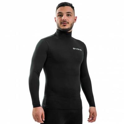Givova Baselayer Corpus 3 Funktionsshirt mit Kragen schwarz