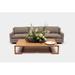 ARTLESS Untitled Solid Wood Sled Coffee Table Metal in Brown | 12 H x 60 W x 24 D in | Wayfair A-U-U5X-WO