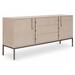 Brayden Studio® 71" Wide 3 Drawer Sideboard Wood in Brown | Wayfair 1AB78ADB6A584709BFE4FBA9E0874D72