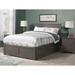 Isabelle & Max™ Bolin Full Platform Bed w/ Trundle Wood in Brown/Gray | 44.25 H x 57.75 W x 77 D in | Wayfair D326D9BB51EC436E9C098220EFA150AB