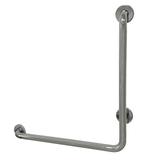 Kingston Brass Made to Match L-Shaped 24" Grab Bar Metal | 27.06 H x 24 W x 2.75 D in | Wayfair GBL1424CSL1