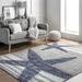 Gray 79 x 0.31 in Area Rug - Thomas Paul Starfish & Striped Rug, Synthetic | 79 W x 0.31 D in | Wayfair BDTP02A-6709