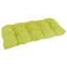 Charlton Home® Sewn Indoor Bench Cushion Polyester in Green | 5 H x 42 W in | Outdoor Furniture | Wayfair BEEADCE5259D4800A21BF4CEACCBAFDE