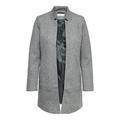 ONLY Women's Onlsoho Coatigan Noos TLR Coat, Grey (Light Grey Melange Light Grey Melange), 42 (Size: X-Large)