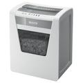 Leitz IQ Office P5 Micro Cut Paper Shredder, Shreds 11-10 Sheets (70-80 gsm), 23L Bin, White, 80021000