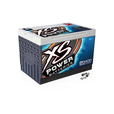 XS Power D3400 AGM Deep Cycle 12 Volt Battery - 33...