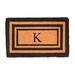 Charlton Home® Stansfield Handmade Monogram Fiber Outdoor Door Mat Coir | Rectangle 2' x 3'3" | Wayfair 9F199F7A362B48A08658070185B57F5C