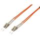 Equip LWL-Patchkabel-Glasfaserkabel LC->LC 62.5/125mμ 20.00m Multimode Duplex Orange Polybeutel