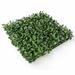 e-Joy Boxwood Hedge Artificial Greenery Turf Panel | 1 H x 20 W x 20 D in | Wayfair Dark Green 48pc_wall tile category